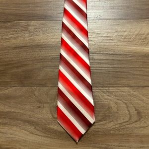 J. Ferrar Tie - Red White and Maroon